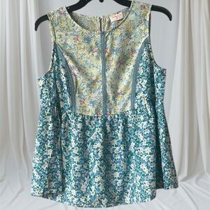 Hailey & Co. Floral Sleeveless Top!